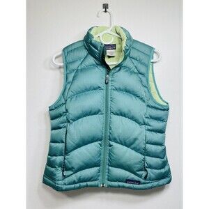 Patagonia Women's Small Blue Down Sweater Vest Women’s Goose Puffer Outdoors
